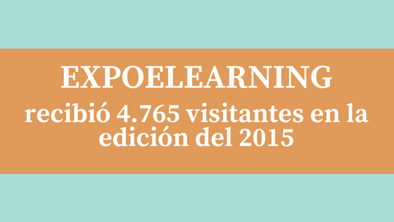 EXPOELEARNING recibió 4.765 visitantes en la edición del 2015