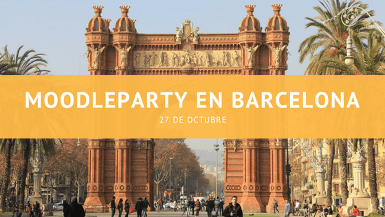 MoodleParty en Barcelona, 27 de octubre