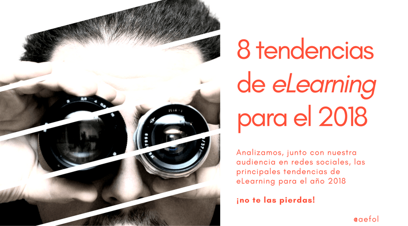 8 Tendencias de eLearning para 2018
