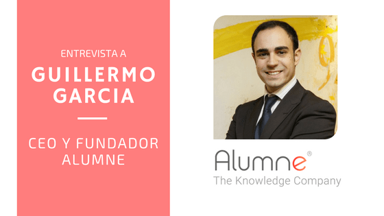 Entrevista Guillermo García CEO y fundador de Alumne, empresa expositora EXPOELEARNING