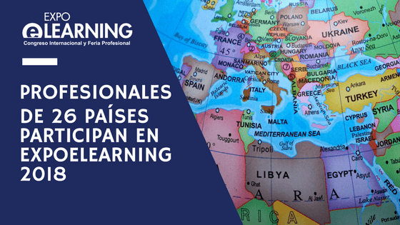 Profesionales de 26 países participan en EXPOELEARNING 2018