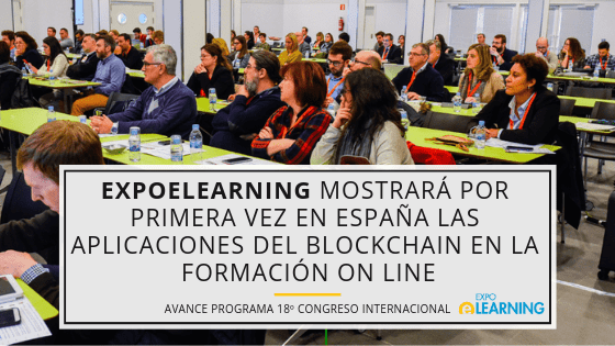 EXPOELEARNING mostrará por primera vez en España las aplicaciones del blockchain en la formación online