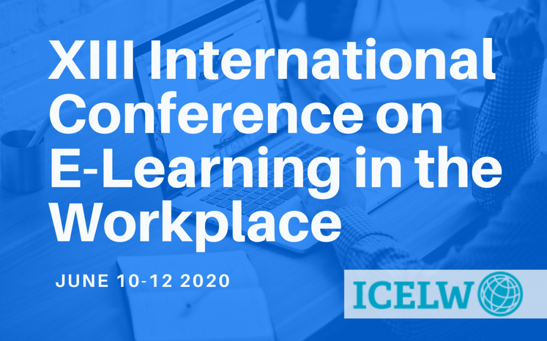 AEFOL recomienda ICELW 2020: International Congress on E-Learning in the Workplace